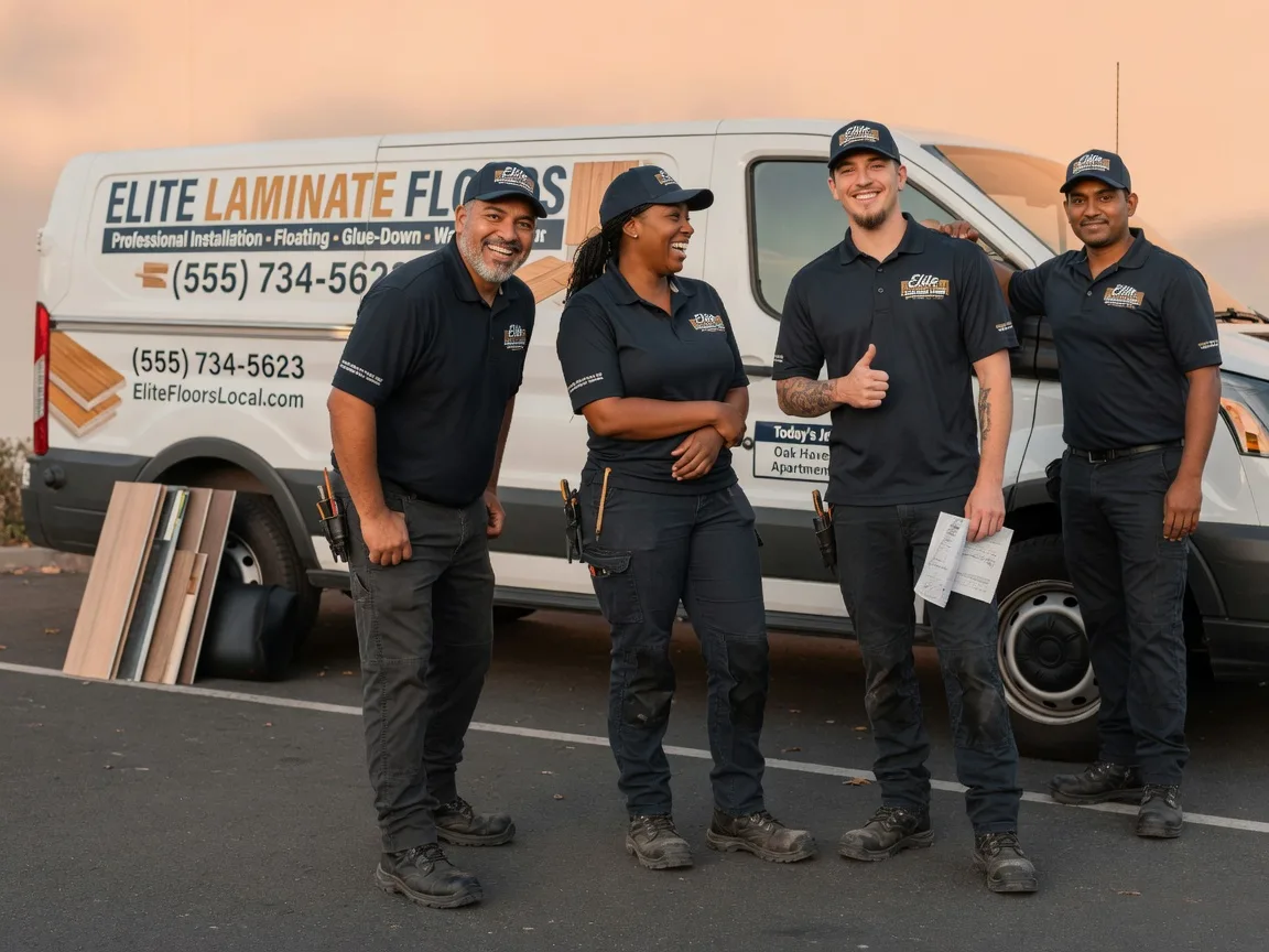 Laminate flooring installation company in Johnsonville, IL